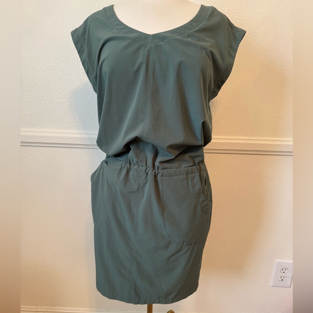 Stylish Prana Green Dress